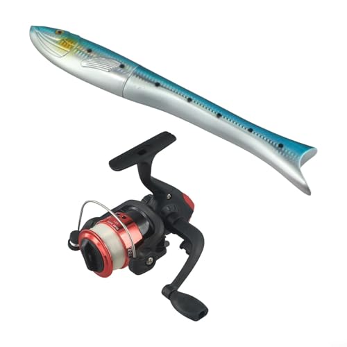 [Divertente design a forma di pesce] Goditi la novità di un design a forma di pesce che aggiunge fascino alle tue uscite di pesca.