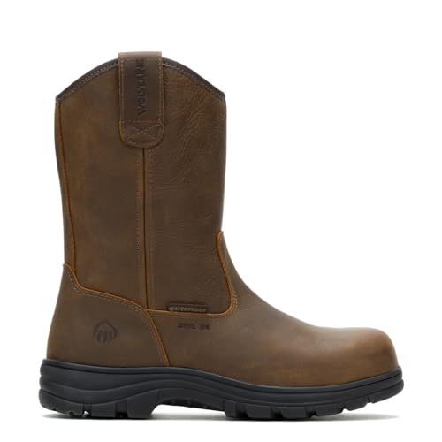 Wolverine Men's Carlsbad Waterproof Steel Toe Wellington Construction Boot2