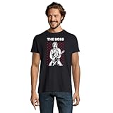 Camiseta Springsteen The Boss Rock música Concierto (FR/ES, Letras, M, Regular, Regular, Negro)