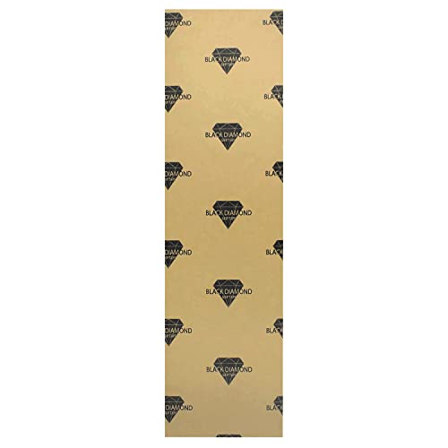 Image of Black Diamond Skateboard Grip Tape Sheet 9 in Black