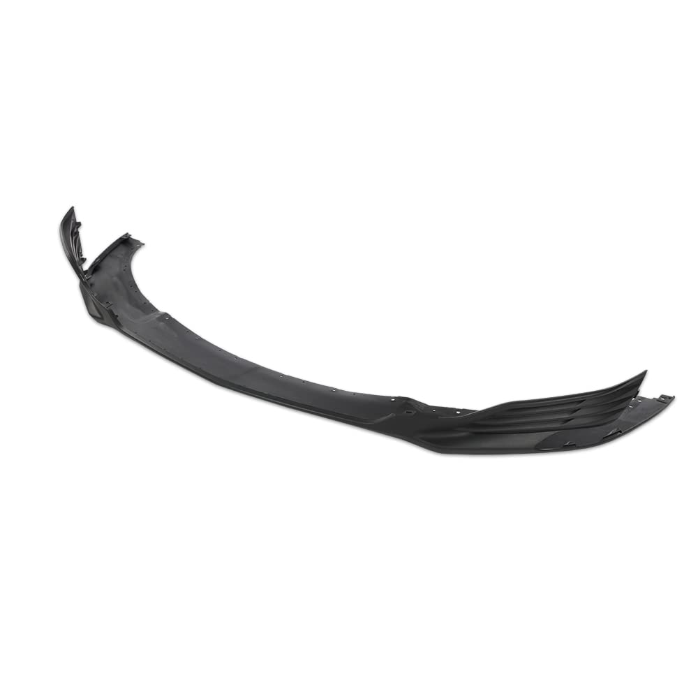 CRODESSIGN Front Bumper Lower Cover Lip Protector Compatible with 2019 2020 2021 Chevy Malibu Black Plastic