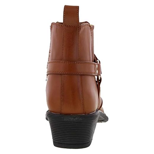 US Brass - M183 - Bottes de cowboy avec Talon Cuban Hommes Marron Taille 40 EU (6 UK)