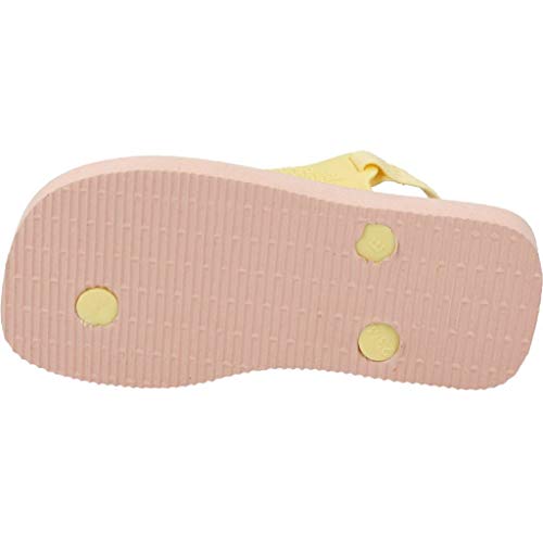 Chinelo Disney Classics, Havaianas, Bebê Unissex, Salmão/Amarelo, 22