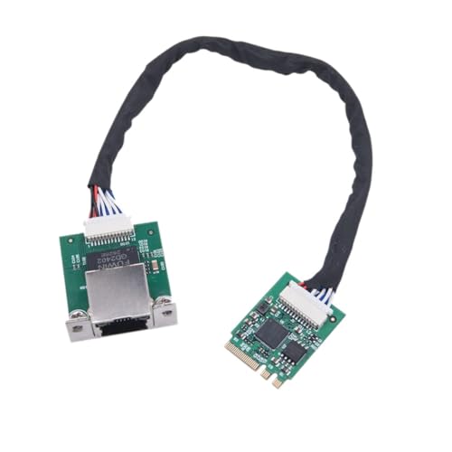 Tarjeta de Red Industrial Control Server M.2 A+ E 2.5GbE I226-V Adaptador Ethernet Multi-Gig 2.5G/1G/100M NGFF 2230 miniatura 2
