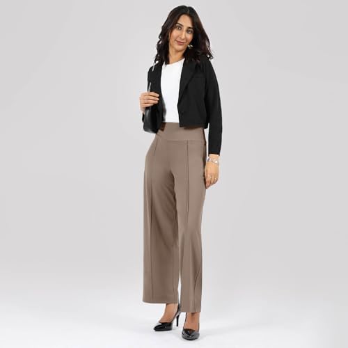 Image of BlissClub Women High Rise Tailored Pants