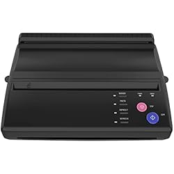 Impresora Bordadora BIOMASER Máquina de Transferencia de Tatuajes Tattoo Printer Drawing Thermal Stencil Maker Copiadora Máquina de Impresora de Tatuajes Profesional para Tatuajes Temporales