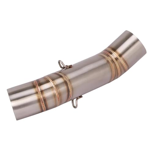 DZSHONGXINSM Auspuff für Motorräder Für CB500 Für Hornet 2024 Aufsteckanschluss 51mm Endschalldämpfer Motorrad-Auspuffanlagen Mittelverbindungsrohr Motorrad Auspuffrohr