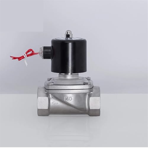 Électrovanne 1-1/2 pouce NPT en acier inoxydable haute performance