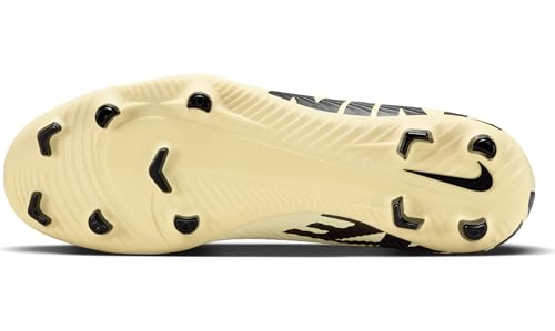 Nike Mercurial Superfly 9 Club Multi-Ground High-Top Soccer Cleats (DJ5961-700, LEMONADE/BLACK) Size 4.54