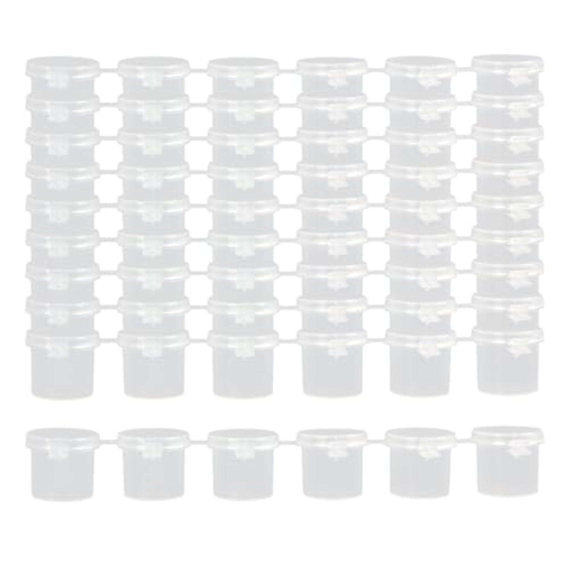 Empty Paint Pots for DIY Acrylic Paint, 10pcs