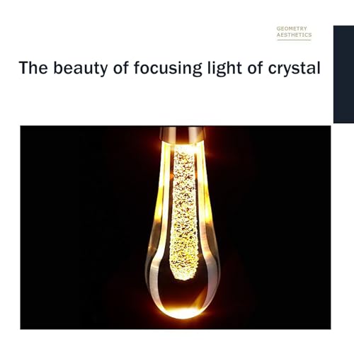 Lámpara de pared cristal LED para iluminar zonas oscuras sin cambiar interruptores 4