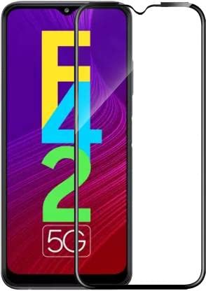 Image of Tempered Glass Anti-Scratch Screen Protector Compatible for (SAMSUNG Galaxy F42 5G)
