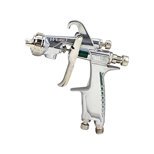 アネスト岩田 WIDERガンシリーズ 重力式スプレーガン 口径φ1.0mm WIDER1-10E1G シルバー