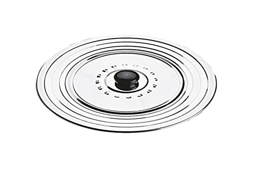 Equinox 141432 Couvercle, Acier Inoxydable, INOX, 3 x 27 cm, Argenté