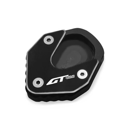 Accessoires moto CNC béquille pied latérale extension agrandir plaque 650GT 400GT