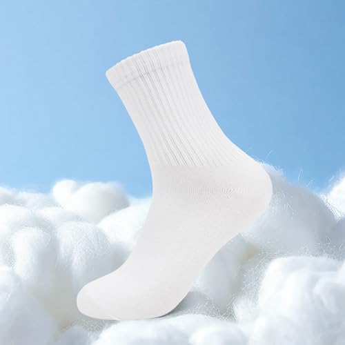 Socks for Women Mid Cut Stretch Fit Soft Breathable Comfortable for Work, Sports, Daily Wear – Available in 1, 2, or 3 Pairs