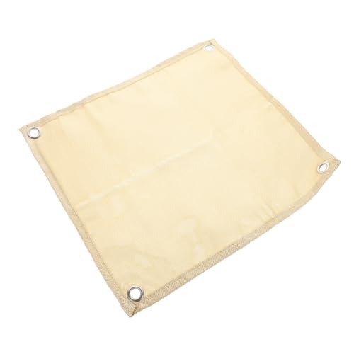 VOSAREA 1Pc Fireproof Mat for Outdoor Barbecue and Picnic Heat Resistant Cushion for Camping and Cooking Easy to Clean Random Color