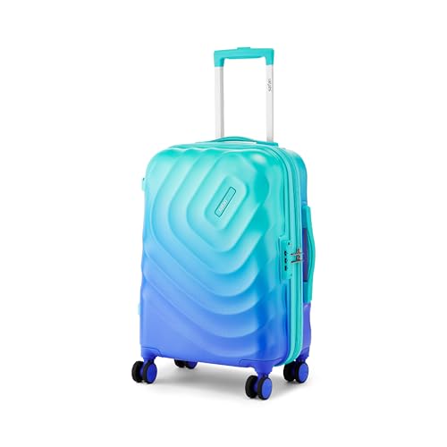 Safari Polycarbonate Spinner Select Haze 8 Wheels 57Cm Cabin Trol...