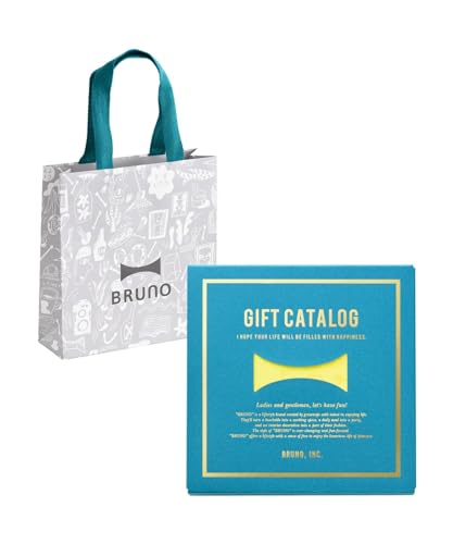 BRUNO ブルーノ 【手提袋付き】カタログギフト 選べるギフト ギフトセット おしゃれ プレゼント 誕生日 結婚祝い 内祝い 引き出物 プレミアムギフト 贈り物 15000円コース レモンイエロー 0015194