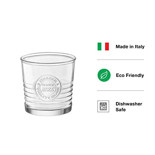 Bormioli Rocco Officina 1825 Rocks Set of Four Clear