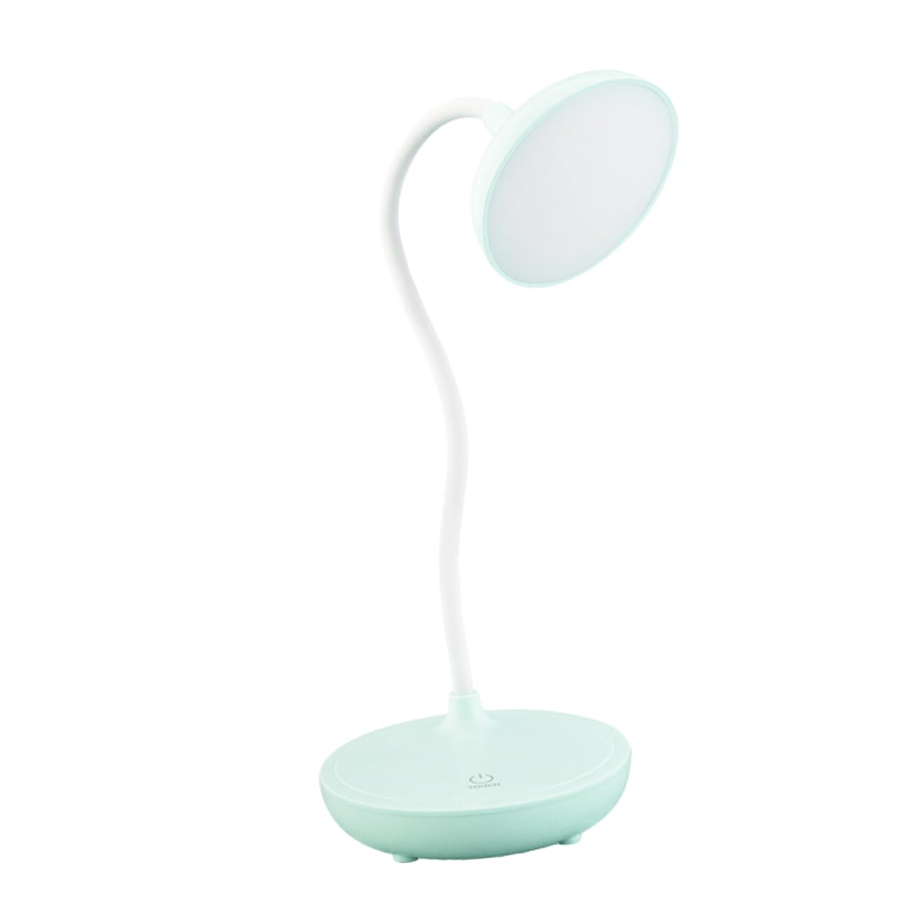 LALAFINA 360 Charging Learning Lamp Touch Control Eye Protection Desk Light with Rotation Design Blue for Reading and Office Use