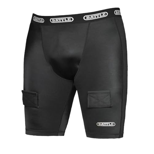 Battle Sports Hockey Compression Jock Short for Adult & Kids