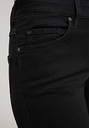 MUSTANG Damen Julia Straight Jeans, 490 Schwarz, 34W / 30L EU – Ansicht 6