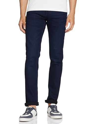Image of Spykar Men's Slim Fit Low Rise Casual Jeans