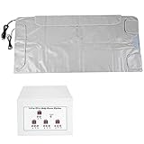 ★ Spa pessoal : este kit de sauna interior contém tudo o que precisa para instalar a sauna em sua casa. Você só precisa colocar no cobertor, definir a temperatura necessária e desfrutar da experiência de suor e perda de peso.
