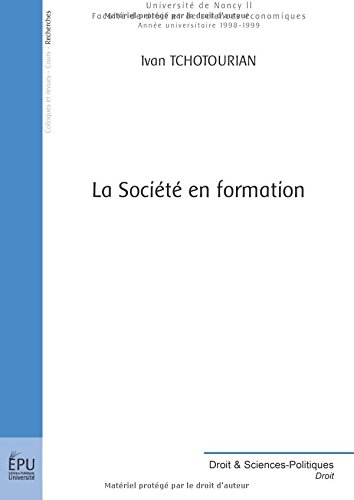 La Société en formation