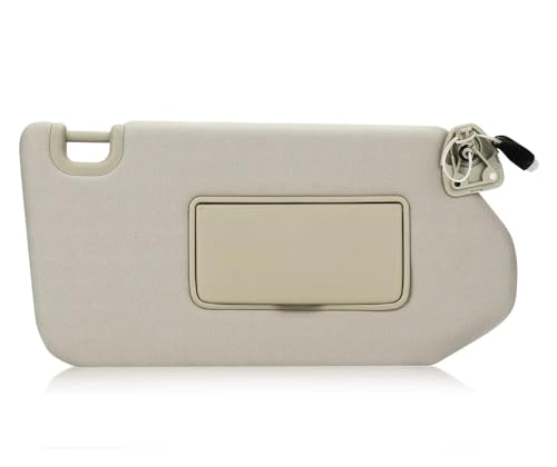 Pare-Soleil Gauche Nissan Pathfinder Beige avec éclairage de miroir conducteur