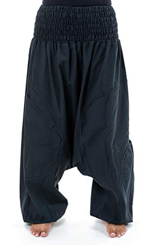 FANTAZIA Sarouel Grande Taille Elastique Jeenah - Taille Unique Noir