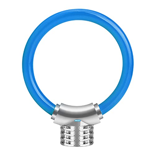 Image of NIKAVI Multicolor Cable Lock - M5 (Blue)