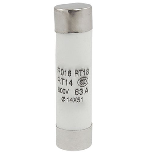 500V 63A del tubo de cerámica cilíndrico Fusibles 14 x 51 mm...