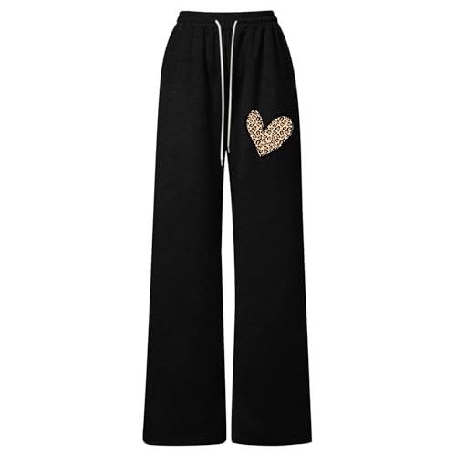 Pantalones de niña para el colegio y parque de estilo holgado y recto 4