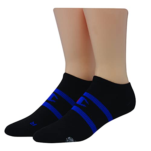 Champion Men's Compression Unisex Double Dry 1-Pair Pack No Show Socks