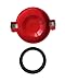 Industrial Vapor Recovery Cap with Anti-Corrosion Engineering Plastic, Integrated Buckle Design, Red and Black