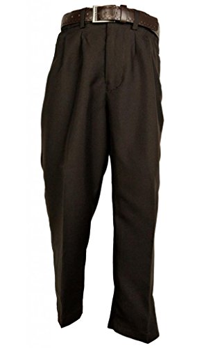 Vanghogh Boys Pleated Dress Pants With Belt