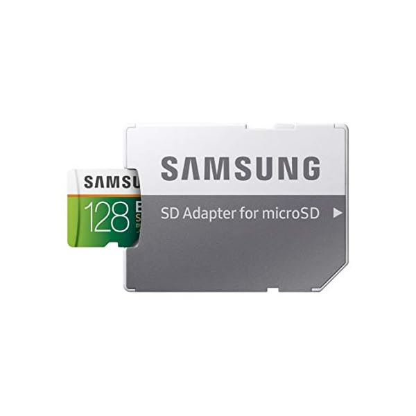 SAMSUNG-EVO-Select-128GB-MicroSDXC-UHS-I-U3-100MBs-Full-HD-4K-UHD-Memory-Card-with-Adapter-MB-ME128HA SAMSUNG: EVO Select 128GB MicroSDXC UHS-I U3 100MB/s Full HD & 4K UHD Memory Card with Adapter (MB-ME128HA)