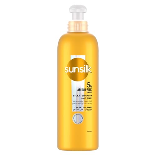 SUNSILK Leave on Cream Silky Smooth for instantly stronger and touchably smoother hair 200ml