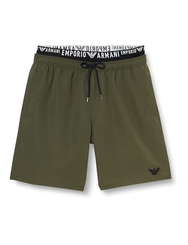 Emporio Armani Men's Standard Logoband Swim Bermuda