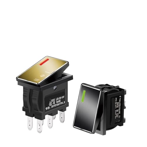 Interrupteur de position ON-OFF-ON 7A à broches pour circuits de commande - 4