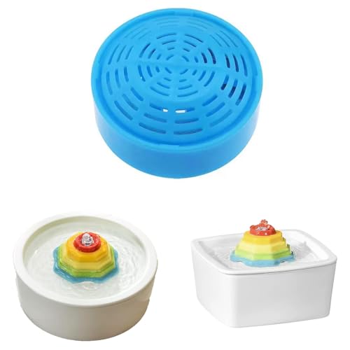Filtros de repuesto para fuente de agua para gatos 4 piezas miniatura 5