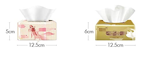 Sculpture Statue Abstract Ceramic Sculpture Moai Statue Tissue Box Easter Island Stone Crafts Figurines Decor Living Room Bookshelf Office Desk Figurine Decoration (A) #TOP2