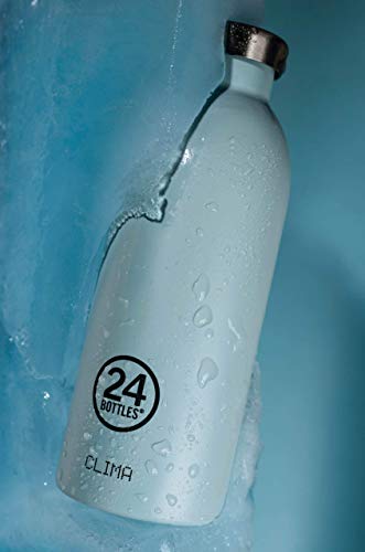24BOTTLES Clima - Trinkflasche 850ml, Thermosflasche 24h Cold und 12h Hot, Wasserflasche 100% Versiegeltem Deckel… – Ansicht 4