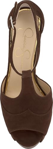 Image of Jessica Simpson Womens Dany 3 Floral Heeled Platform Sandals