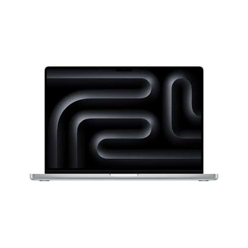 Apple 2024 MacBook Pro (de 16 polegadas, Processador M4 Pro da Apple com CPU 14‑core e GPU 20‑core, 24GB Memória unificada, 512 GB) - Prateado