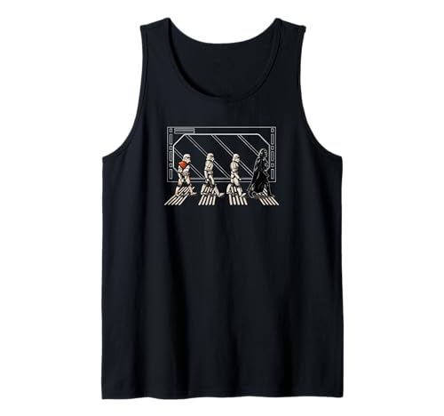 Débardeur Star Wars Abbey Road en coton pour look geek et rock