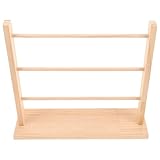 Fenical Bänderrollenhalter Mehrstufiger Organizer für Bastelband und Armreif Platzsparend und Elegant für Tortenladen und Floristik Geeignet