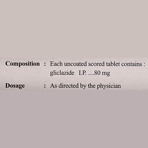 Diamicron - Strip of 10 Tablets